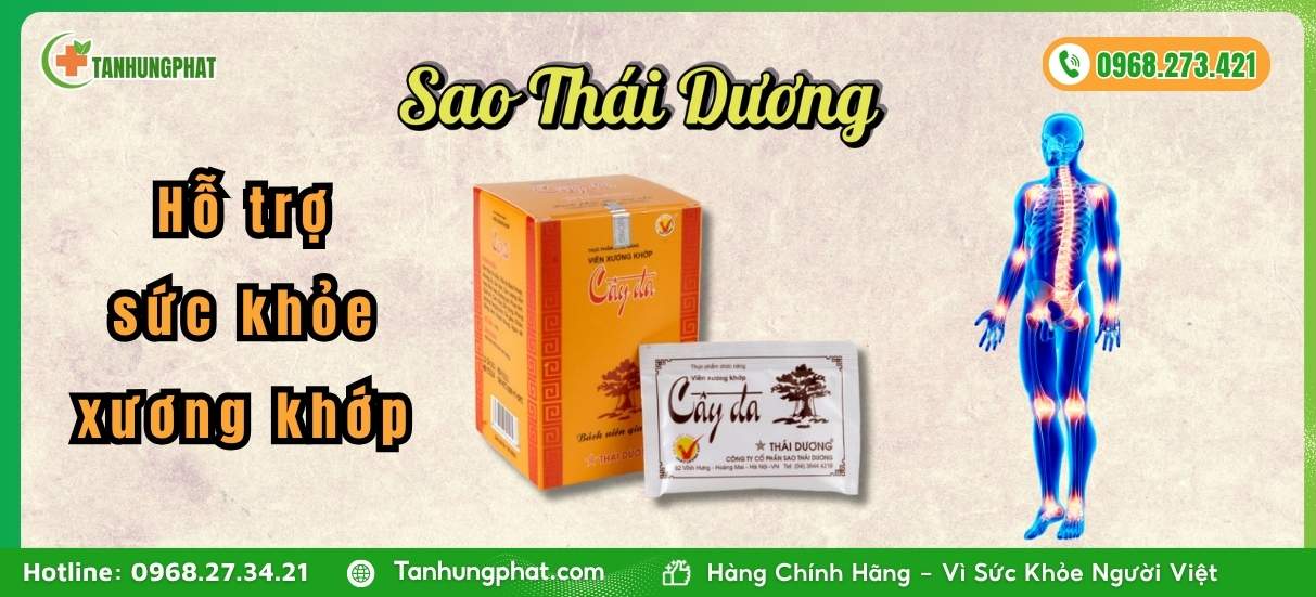 Viên Xương Khớp Cây Đa Sao Thái Dương