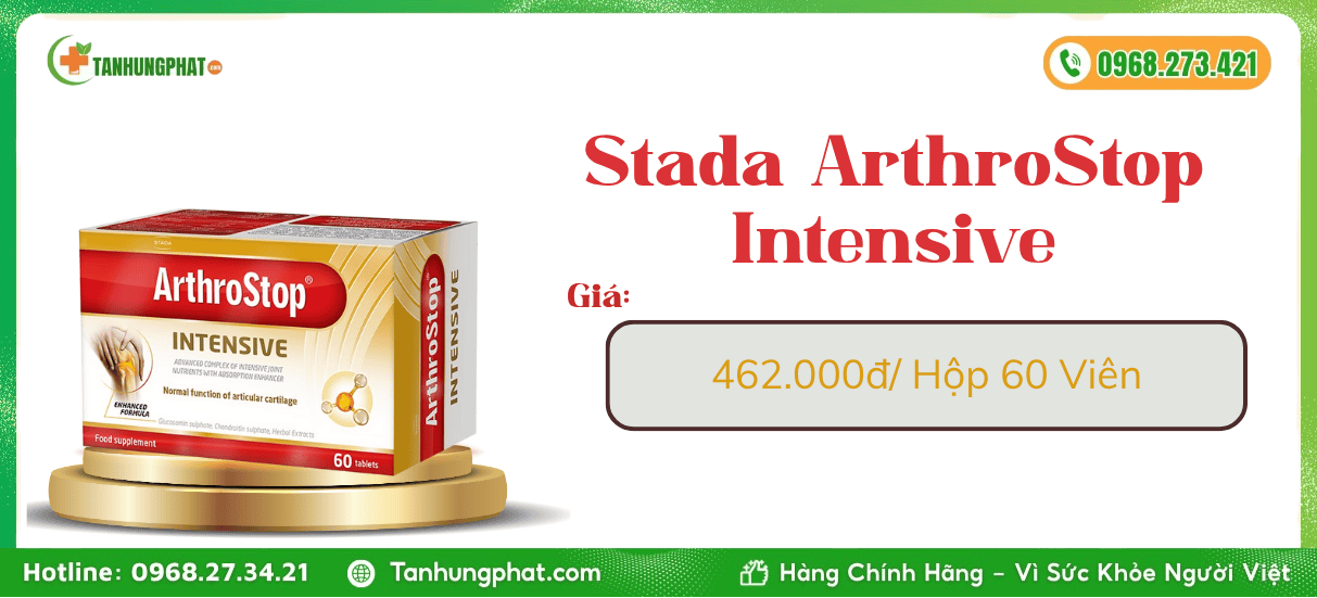 Stada ArthroStop Intensive Giá Bao Nhiêu