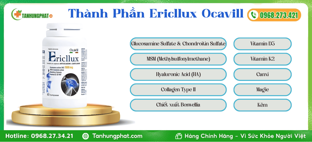 Thành Phần Ericllux Ocavill