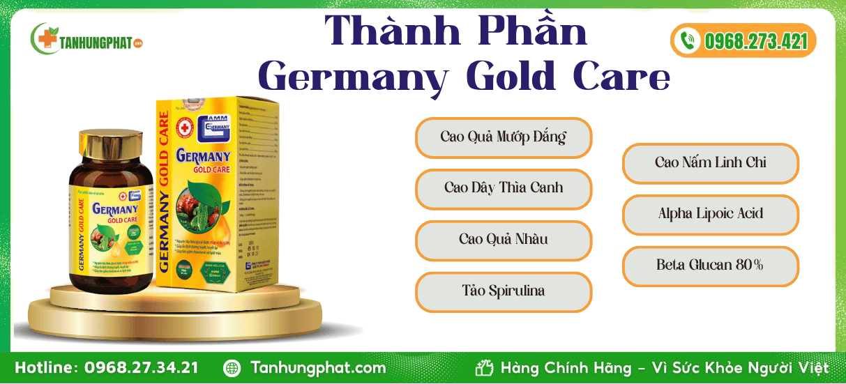 Thành Phần Germany Gold Care