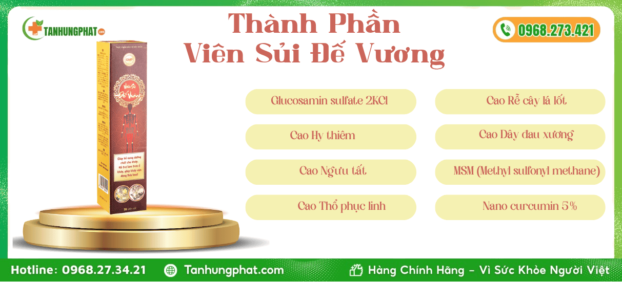 Thành Phần Viên Sủi Đế Vương