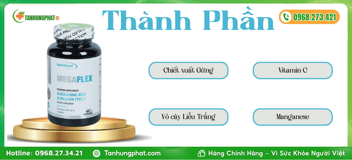 Thành Phần Viên Uống Mega Flex