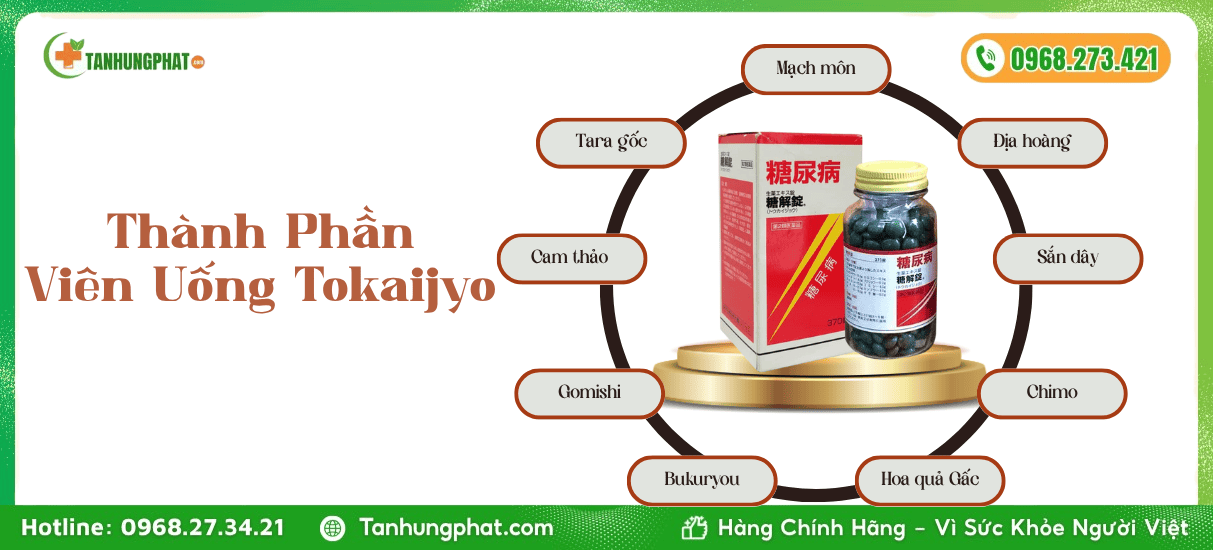Thành Phần Viên Uống Tokaijyo