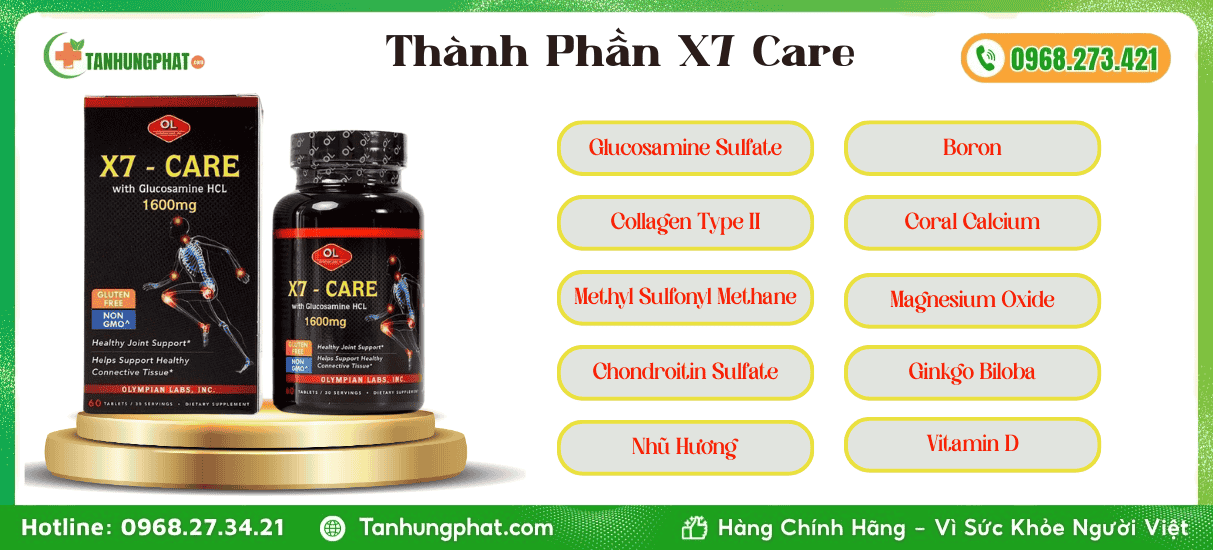 Thành Phần X7 Care