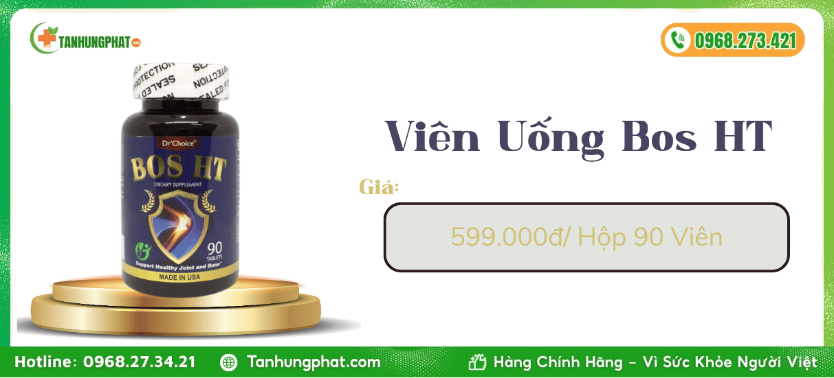 Viên Uống Bos HT Giá Bao Nhiêu