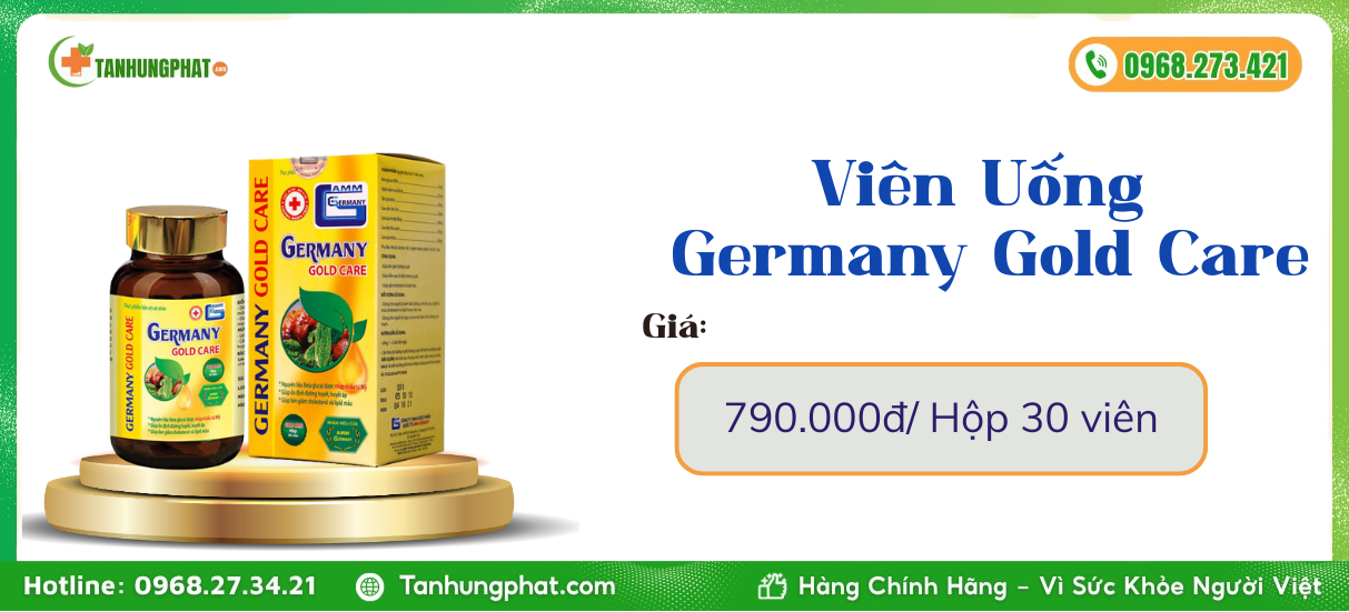 Viên Uống Germany Gold Care Giá Bao Nhiêu
