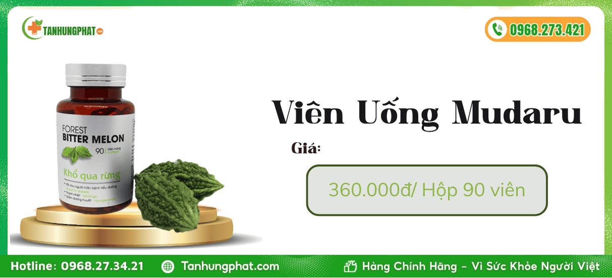 Viên Uống Mudaru Giá Bao Nhiêu