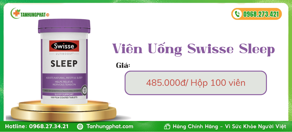 Viên Uống Swisse Sleep Giá Bao Nhiêu 