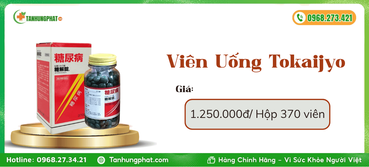 Viên Uống Tokaijyo Giá Bao Nhiêu
