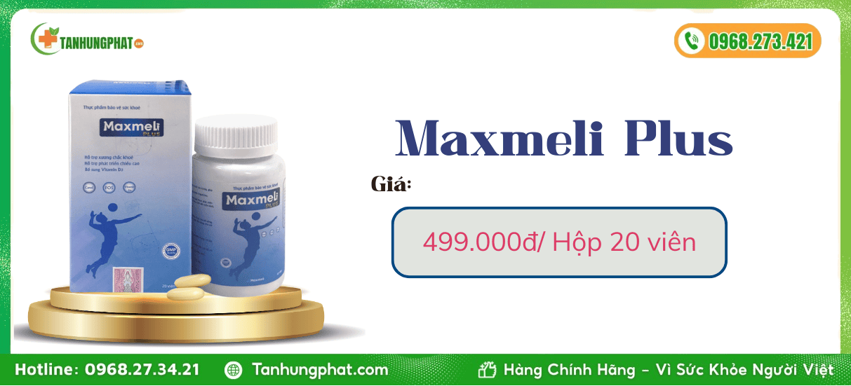Viên uống Maxmeli Plus Giá Bao Nhiêu