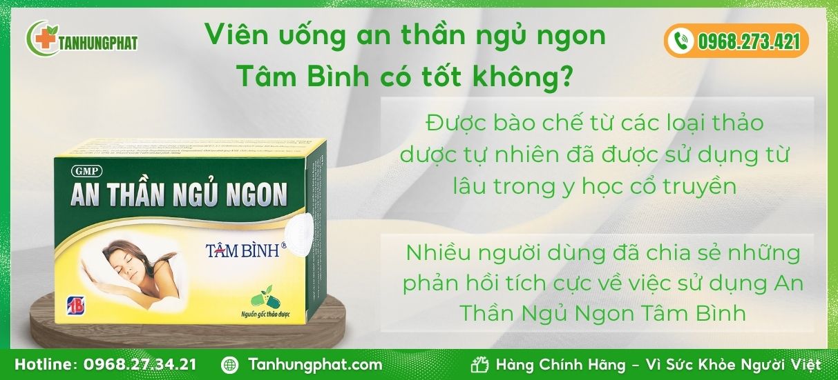 An Thần Ngủ Ngon Tâm Bình