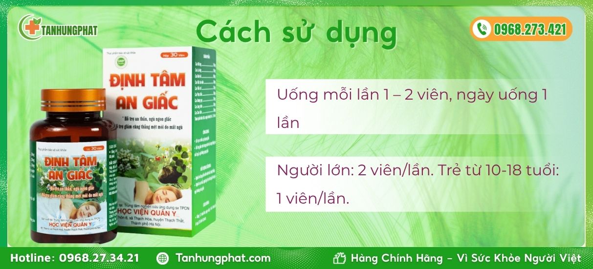 Định Tâm An Giấc