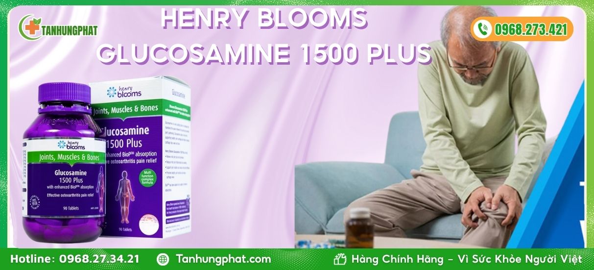 Henry Blooms Glucosamine 1500 Plus