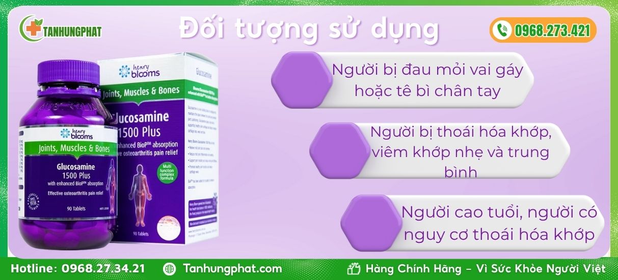 Henry Blooms Glucosamine 1500 Plus