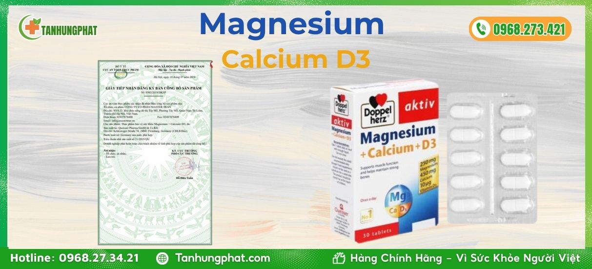 Magnesium Calcium D3