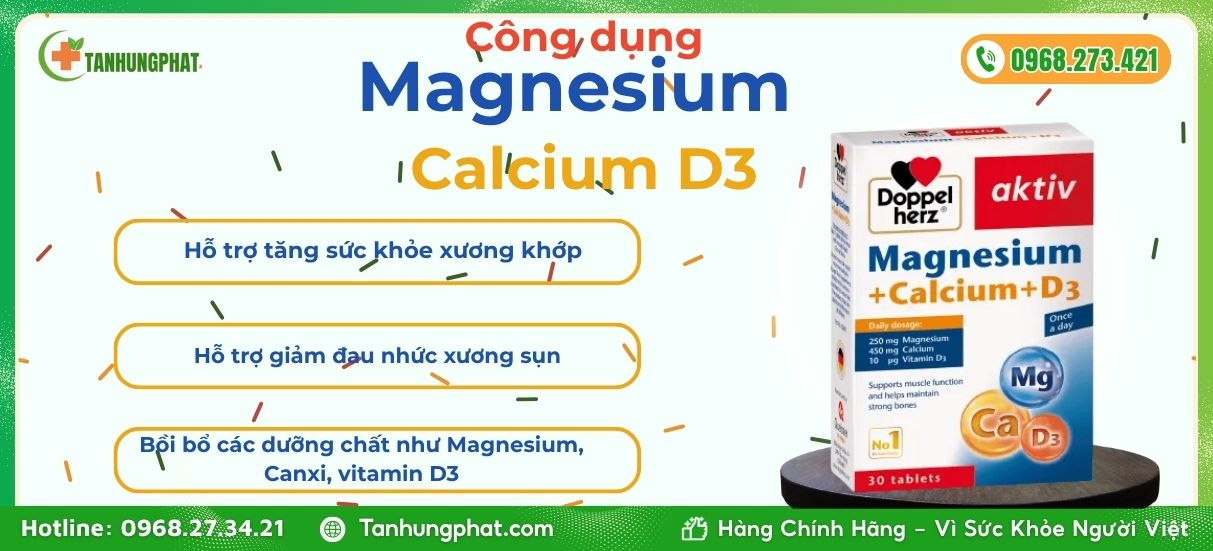 Magnesium Calcium D3