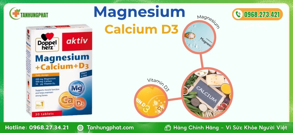 Magnesium Calcium D3