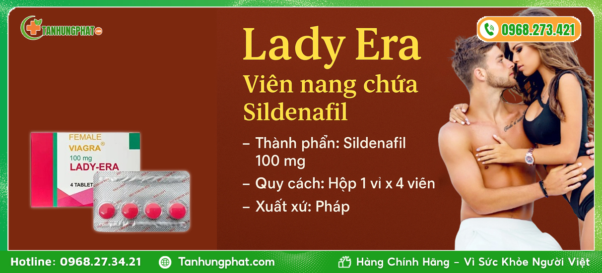 Thành phần của Lady Era - An toàn, tiện lợi cho chị em