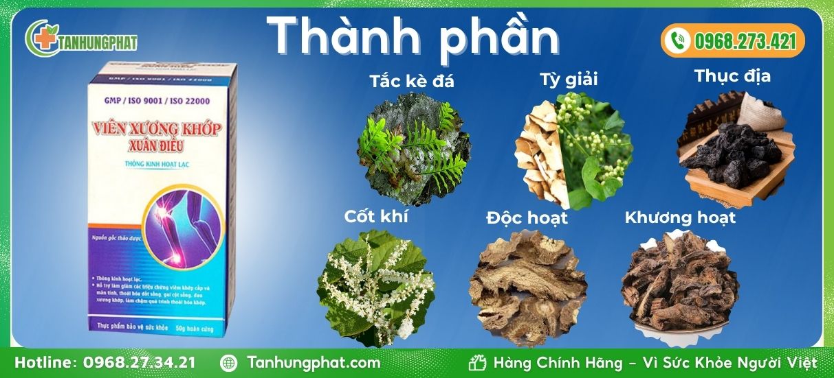 Viên Xương Khớp Xuân Điều