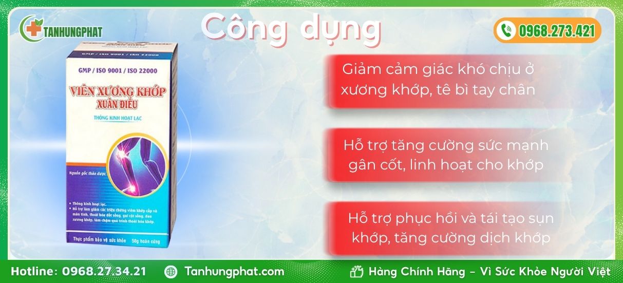 Viên Xương Khớp Xuân Điều