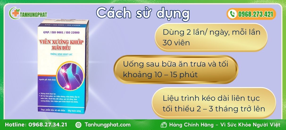 Viên Xương Khớp Xuân Điều