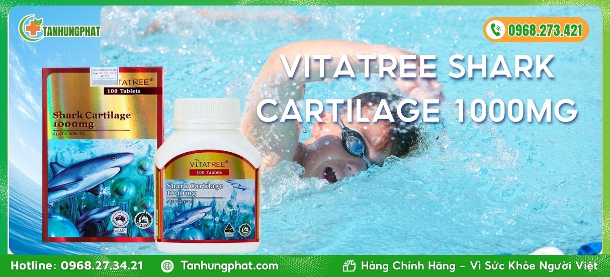 Vitatree Shark Cartilage 1000mg