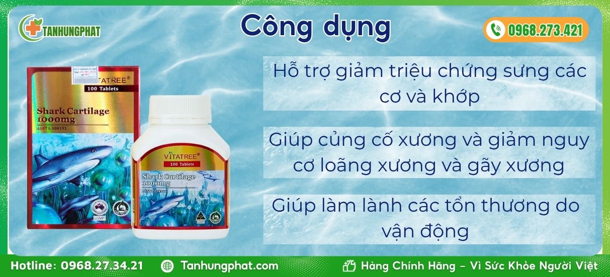 Vitatree Shark Cartilage 1000mg