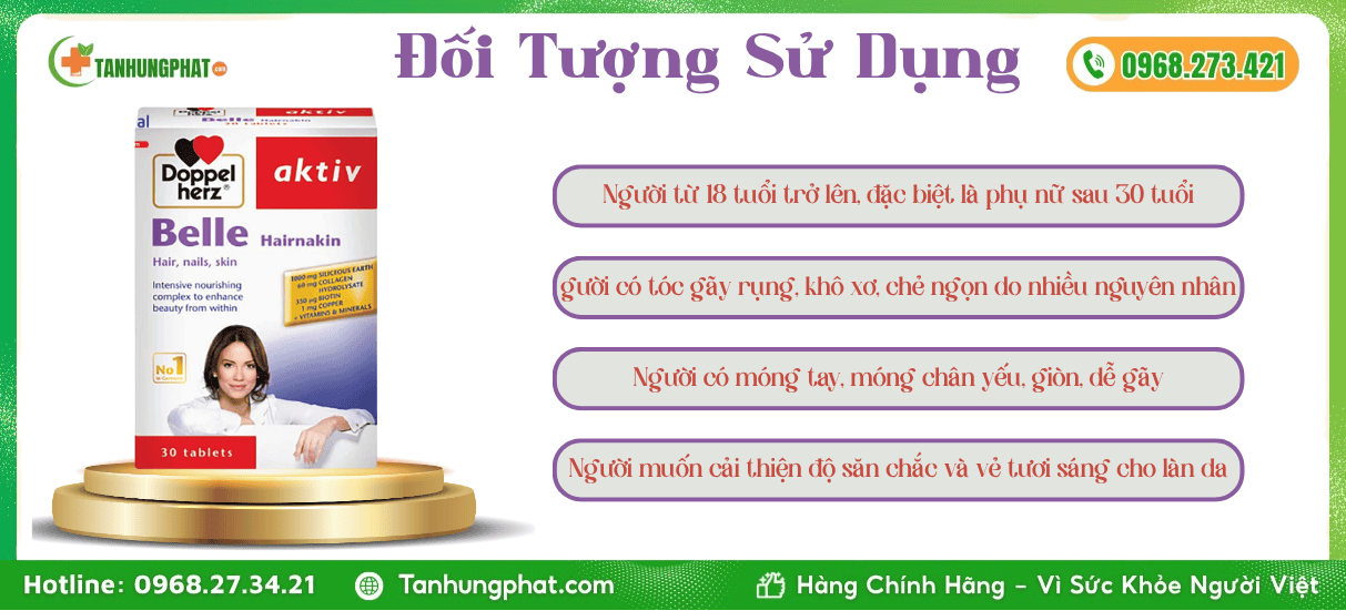 Đối Tượng Sử Dụng Belle Hairnakin
