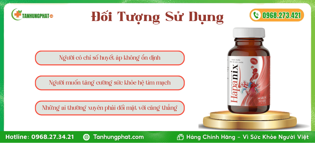 Đối Tượng Sử Dụng Hapanix