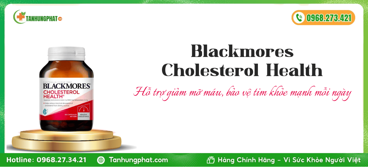 Giới thiệu Blackmores Cholesterol Health