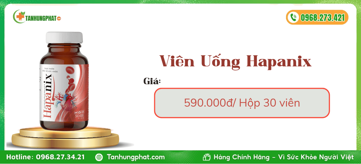 Hapanix Giá Bao Nhiêu
