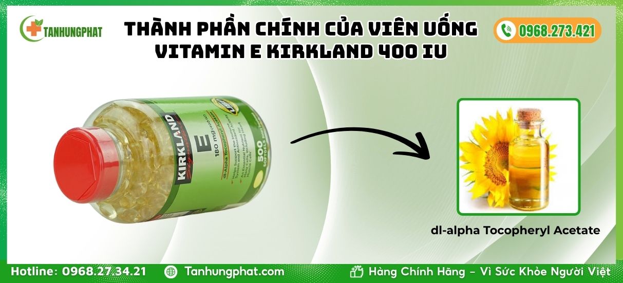 Vitamin E Kirkland 400 IU 