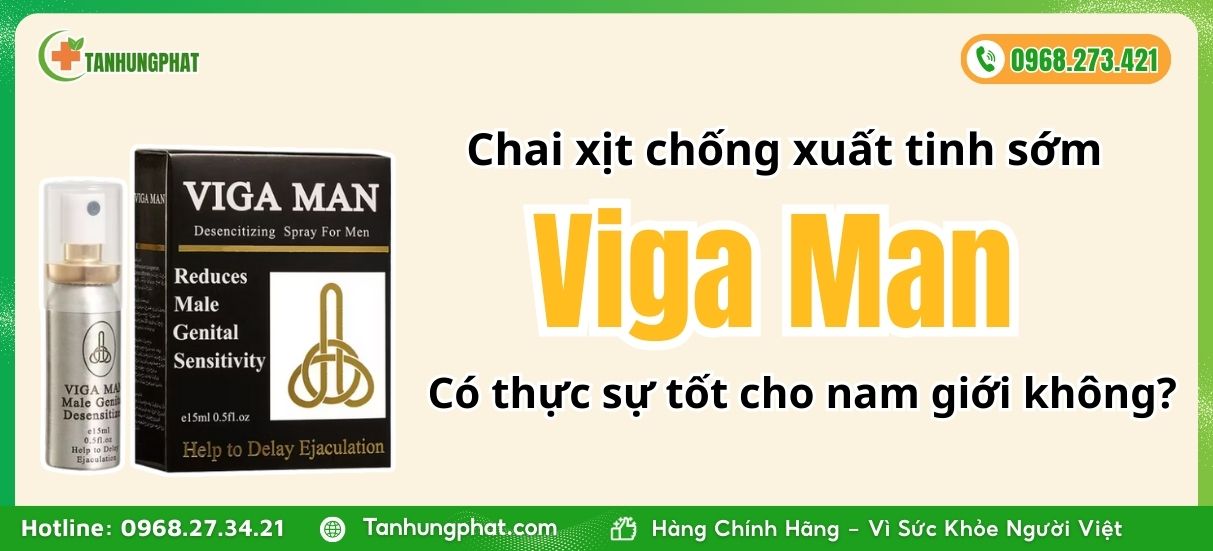 Chai xịt Viga Man