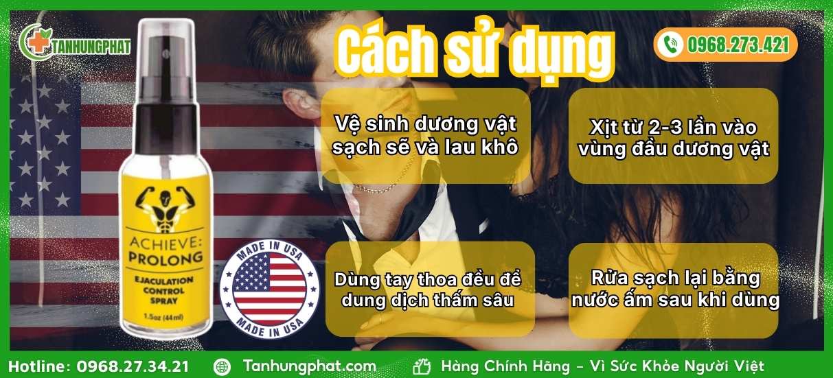 Achieve Prolong Delay Spray