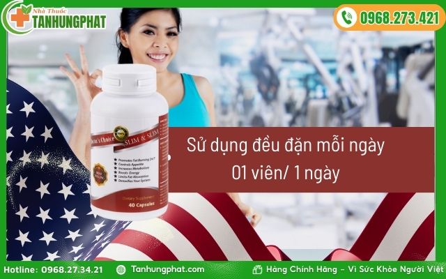 Cách dùng và liều dùng Doctor’s Choice SLIM & SLIM như thế nào?
