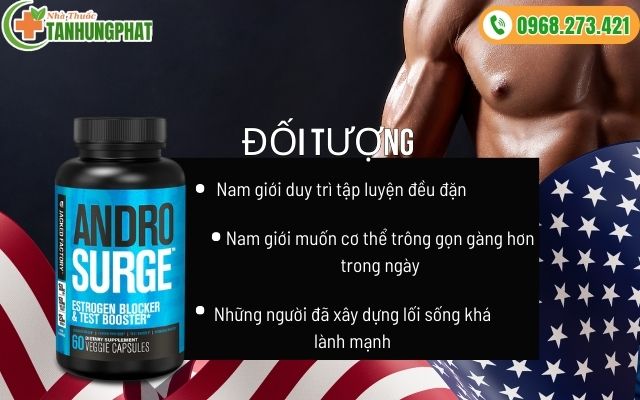 Đối tượng nào nên sử dụng viên uống Androsurge?