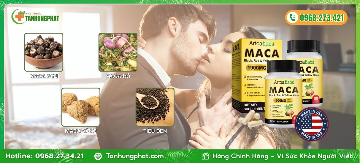 Thành phần sức mạnh từ sự kết hợp "Tam Sâm"