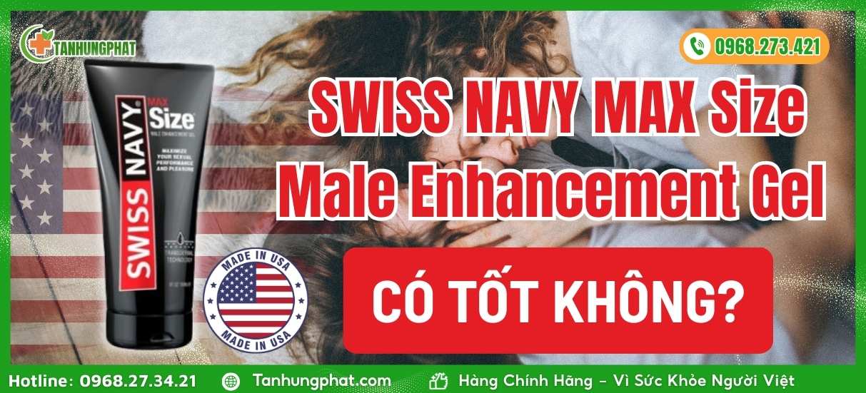 SWISS NAVY MAX Size Male Enhancement Gel