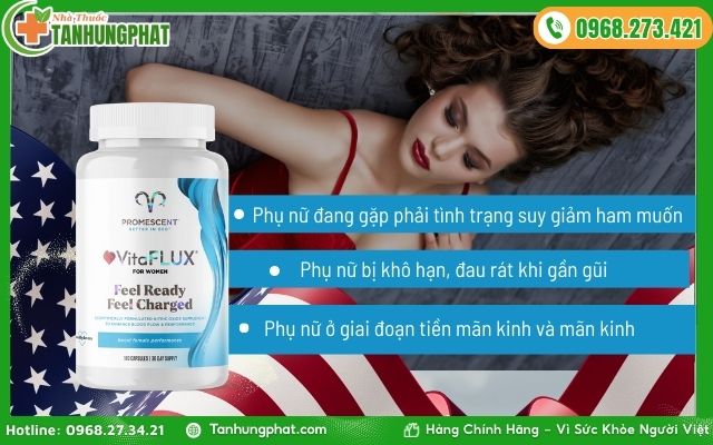 Ai nên dùng viên uống VitaFLUX for Women?