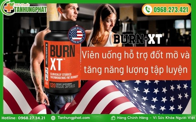 Burn-XT là viên uống hỗ trợ đốt mỡ và năng lượng gì?