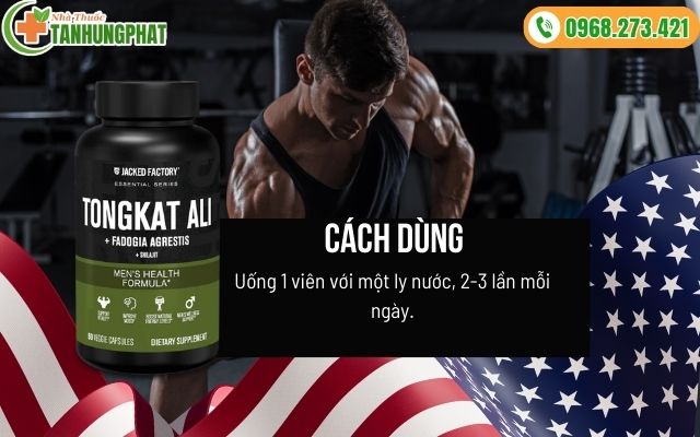 Cách uống và liều dùng Sâm Tongkat Ali Fadogia như thế nào?