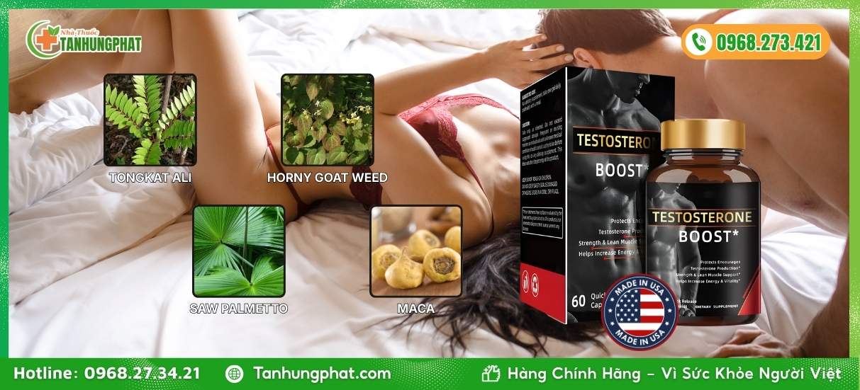 Thành phần có trong Testosterone Boost