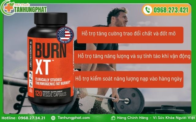 Viên uống Burn-XT mang lại công dụng gì?