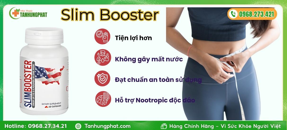 Những ưu điểm của Slim Booster giúp sản phẩm đứng vững trên thị trường Mỹ