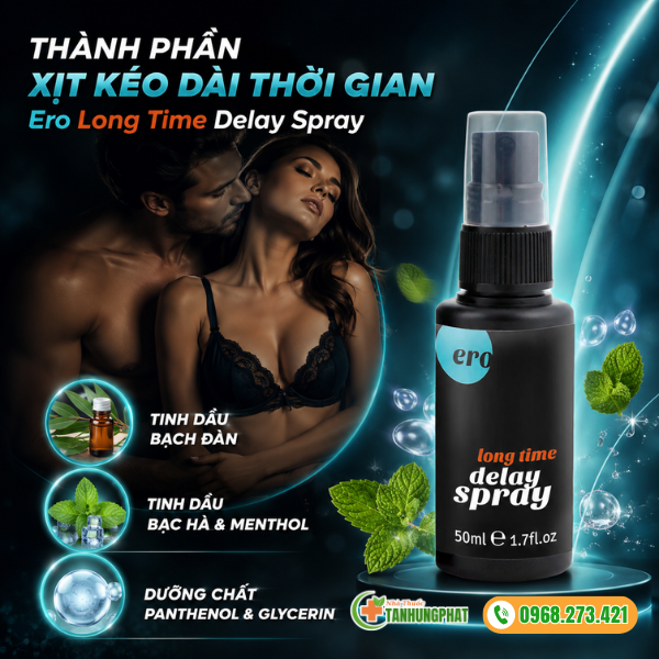 Thành phần của Long Time Delay Spray 50ml