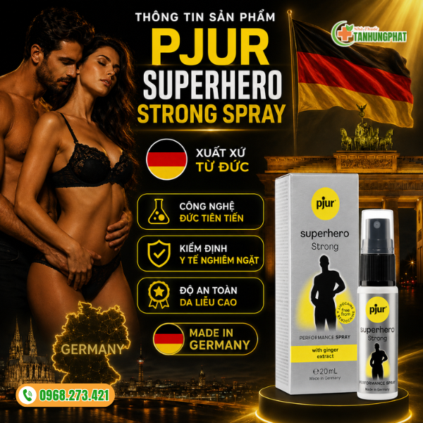 Superhero Strong Spray 20ml là gì?