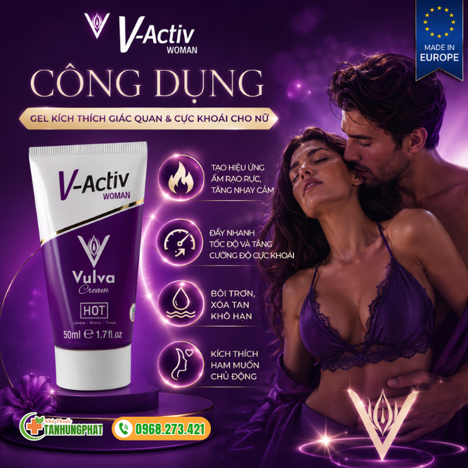 Công dụng của Activ Woman Vulva Cream 50ml