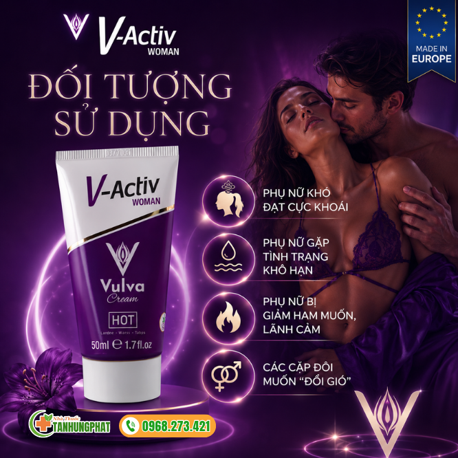 Đối tượng sử dụng Activ Woman Vulva Cream 50ml