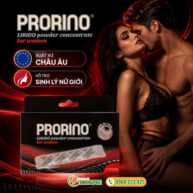 Prorino Libido Powder For Women 7 gói là gì?