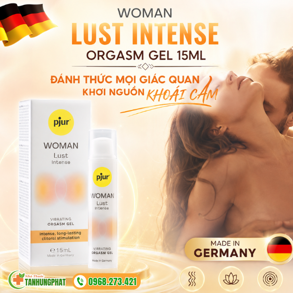 Woman Lust Intense Orgasm gel 15ml là gì?